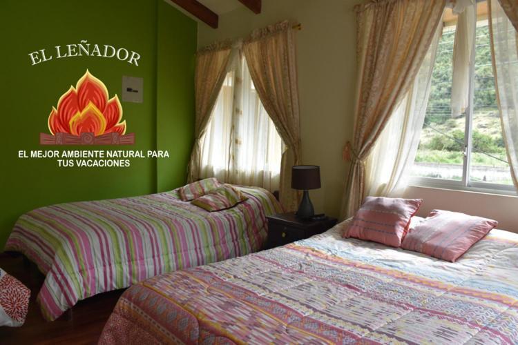 El Lenador Hotel Y Restaurante Papallacta Eksteriør bilde